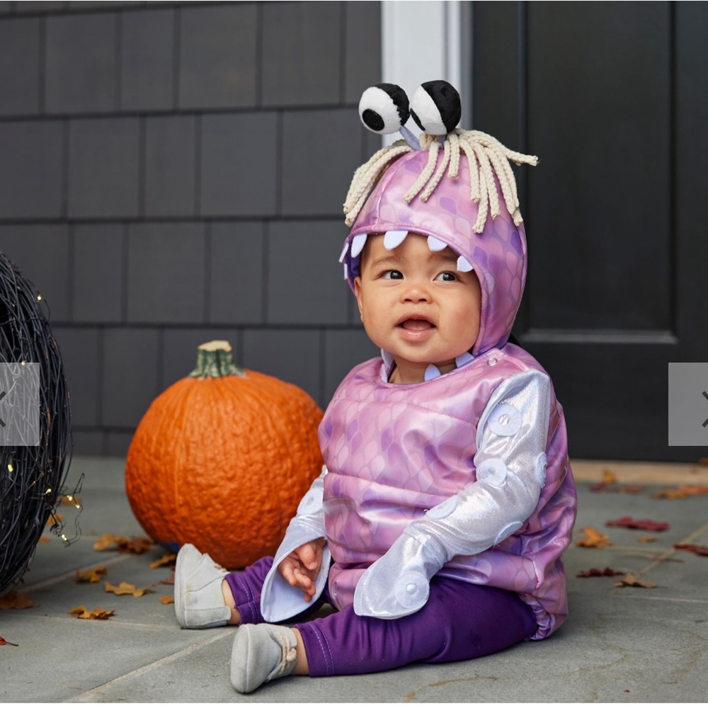 Pottery Barn Disney and Pixar monsters inc baby Boo costume 12-24 months